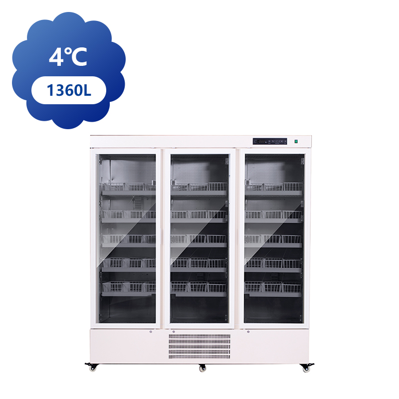 1360L超大容量 4±1℃冷藏箱，大型仓储冷链保障，护航血液安全