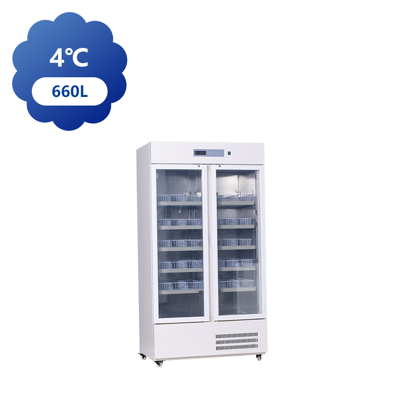 660L双门4±1℃冷藏箱疾控中心大容量冷链，多区科学管理