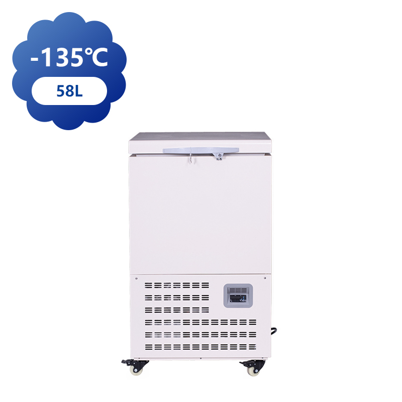 58L -135℃超低温保存箱工业实验室专 工业级深冷存储 实验室生物样本冰箱 超低温冷柜