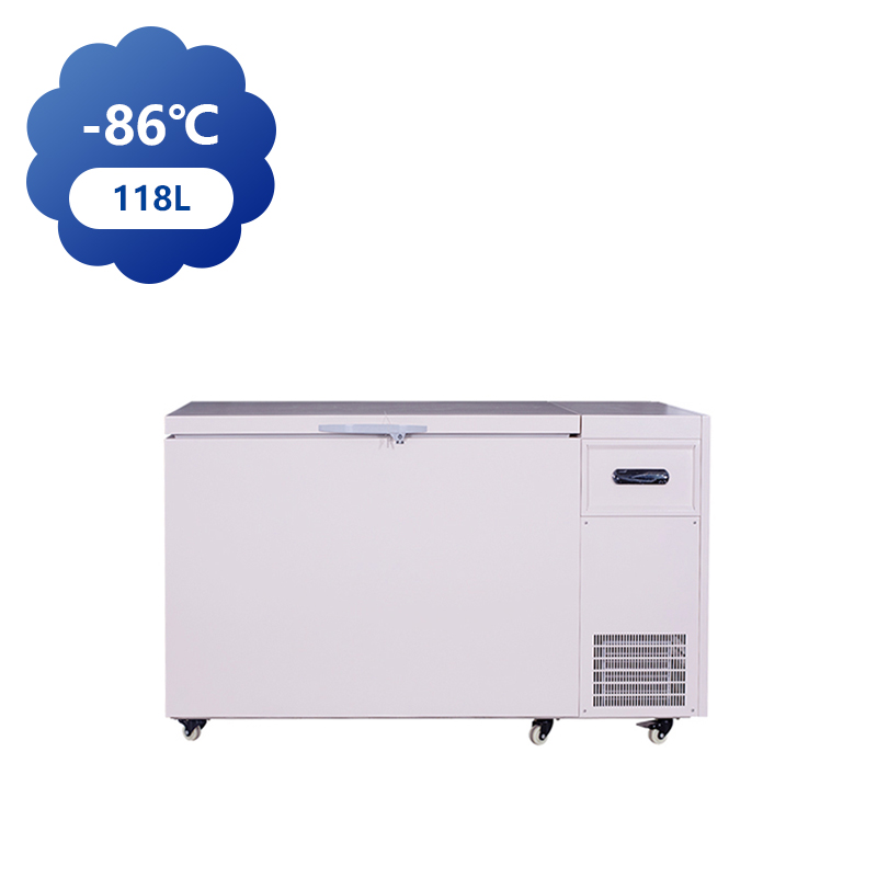 118L-86℃超低温保存箱医用实验室专用，智能温控黑科技，急速是否有锁鲜守护生物样本