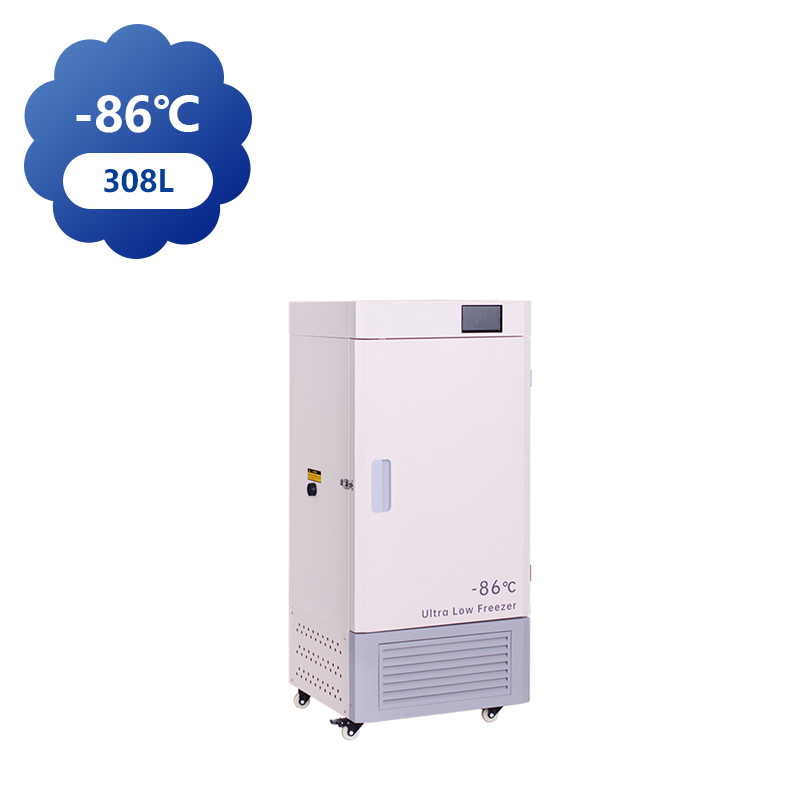 308L工业级医用深冷低温冰箱 -86℃大容量存储 支持疫苗/干细胞保存 智能温控系统